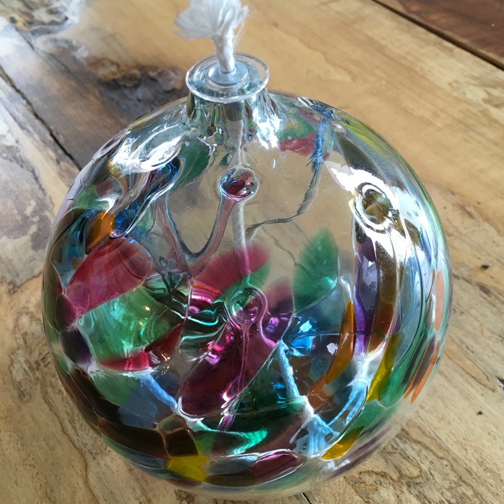 Tree of Life Oil Lamp - NWOT